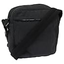 PRADA Shoulder Bag Nylon Black Auth 78818 - Prada