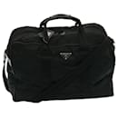 PRADA Boston Tasche Nylon Schwarz Auth yk13033 - Prada