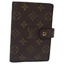 LOUIS VUITTON Monogram Agenda PM Day Planner Cover R20005 LV Auth 78653 - Louis Vuitton