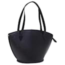 LOUIS VUITTON Epi Saint Jacques Shopping Shoulder Bag Black M52272 LV Auth 77604 - Louis Vuitton