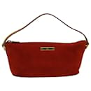 Pochette Accessoire GUCCI Suède Orange 039 1103 Auth 78514 - Gucci