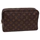 LOUIS VUITTON Monogram Trousse Toilette 28 Bolsa Clutch M47522 LV Auth 78632 - Louis Vuitton