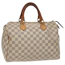 LOUIS VUITTON Damier Azur Speedy 30 Hand Bag N41533 LV Auth 78067 - Louis Vuitton