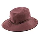 Burgundy hat - Hermès