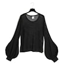 Chanel FW 2005 Top dentelle FR46 Floral lace top UK18 US16