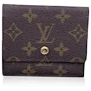 Vintage Monogram Brown Canvas Card Holder Wallet - Louis Vuitton