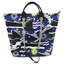 Chanel La Pausa Collection 2-Way Tote Canvas Tote Bag 27137678 in Great Condition