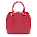 Louis Vuitton Ponneuf Leather Handbag M52057 in Great Condition