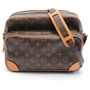 Bolso de hombro de lona Nile Louis Vuitton M45244 en excelente estado