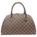 Louis Vuitton Ribera MM Canvas Handbag N41434 in Excellent condition