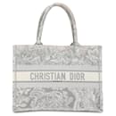 Dior Gray Medium Toile de Jouy Book Tote