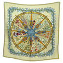 HERMES SCARF IN THE LAND OF SPICES ANNIE FAIVRE SQUARE 90 IN SILK SILK SCARF - Hermès