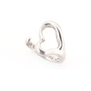 Anel Tiffany & Co Open Heart PM por Elsa Peretti T46 Prata 925 Caixa