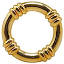 Hermes Bouee Scarf Ring Gold Plated in Very Good Condition - Hermès