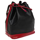 LOUIS VUITTON Epi Noe Shoulder Bag By color Black Red M44017 LV Auth 78052 - Louis Vuitton