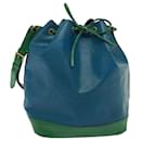 LOUIS VUITTON Sac à épaule Epi Noe Bicolore Vert Bleu M44044 LV Auth 77048 - Louis Vuitton