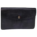 LOUIS VUITTON Epi Montaigne 27 Pochette Noir M52652 LV Auth 76891 - Louis Vuitton