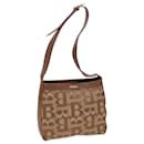 Burberrys Shoulder Bag Canvas Brown Auth 78848 - Autre Marque