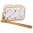 LOUIS VUITTON Monedero Wapity Monograma Multicolor Blanco M58033 Auth 77844 - Louis Vuitton