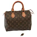 LOUIS VUITTON Monogram Speedy 25 Hand Bag M41528 LV Auth yk12122 - Louis Vuitton