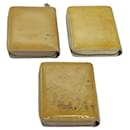 Portefeuille LOUIS VUITTON Monogram Vernis 3Set Beige Citron Jaune LV Auth hk1324 - Louis Vuitton