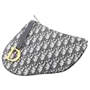 Dior Saddle Clutch Bag aus Canvas in gutem Zustand