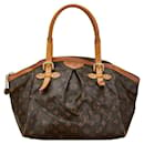 Bolso de mano Louis Vuitton Tivoli GM M40144 de cuero PVC marrón en buen estado