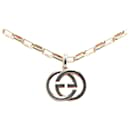 Collier en pendentif Interlocking G en argent sterling Gucci