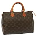 LOUIS VUITTON Bolsa de Mão Monogram Speedy 30 M41526 LV Auth mr220 - Louis Vuitton