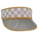 LOUIS VUITTON Visière Damier Azur M72583 LV Auth 76440 - Louis Vuitton