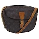 LOUIS VUITTON Monogram Jeune Fille MM Bolsa de Ombro M51226 LV Auth 78132 - Louis Vuitton