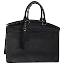 LOUIS VUITTON Epi Riviera Hand Bag Noir Black M48182 LV Auth 77906 - Louis Vuitton