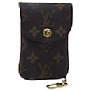 LOUIS VUITTON Monogram Estojo para Telefone MM Capa para Celular M66546 LV Auth tb1098 - Louis Vuitton