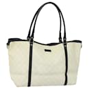 Sac fourre-tout GG Supreme en PVC blanc 197953 Auth ac3059 - Gucci