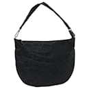 GUCCI GG Canvas Shoulder Bag Outlet Black Auth ep4618 - Gucci