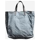 Blue nylon printed tote bag - Prada