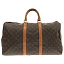 Louis Vuitton Keepall Bandoulière 50 Monogram Marron