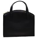 Bolsa de mão de couro preto GUCCI Auth 78479 - Gucci