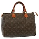 LOUIS VUITTON Borsa a Mano Monogram Speedy 30 M41526 LV Auth 77606 - Louis Vuitton