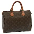 LOUIS VUITTON Bolsa de Mão Monogram Speedy 30 M41526 LV Auth 77535 - Louis Vuitton