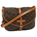 LOUIS VUITTON Monogram Saumur 35 Shoulder Bag M42254 LV Auth 74819 - Louis Vuitton