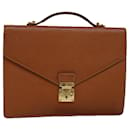 LOUIS VUITTON Epi Porte Documents Bandoulière Marron M54468 LV Auth th5027 - Louis Vuitton