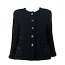 Neue Schwarze Tweedjacke Most Hunter - Chanel