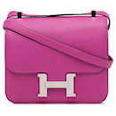 Hermès Pink Evercolor Constance 24