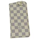 LOUIS VUITTON Brillenetui Damier Azur MM N60025 LV Auth yk12876 - Louis Vuitton