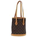 LOUIS VUITTON Monogram Bucket PM Schultertasche M42238 LV Auth kk242 - Louis Vuitton