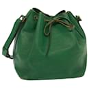 LOUIS VUITTON Epi Petit Noe Bolsa de Hombro Verde M44104 LV Auth 77895 - Louis Vuitton