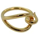 HERMES Jumbo Scarf Ring Gold Auth am6422 - Hermès