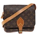 LOUIS VUITTON Monogram Cartouchiere MM Bolsa de Hombro M51253 LV Auth yk12766 - Louis Vuitton