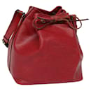 LOUIS VUITTON Epi Petit Noe Sac à épaule Rouge M44107 LV Auth 78053 - Louis Vuitton